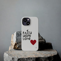Thumbnail for ATBG FAITH HOPE LOVE IPHONE 13 14 PHONE CASES