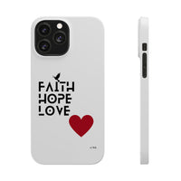 Thumbnail for ATBG FAITH HOPE LOVE IPHONE 13 14 PHONE CASES