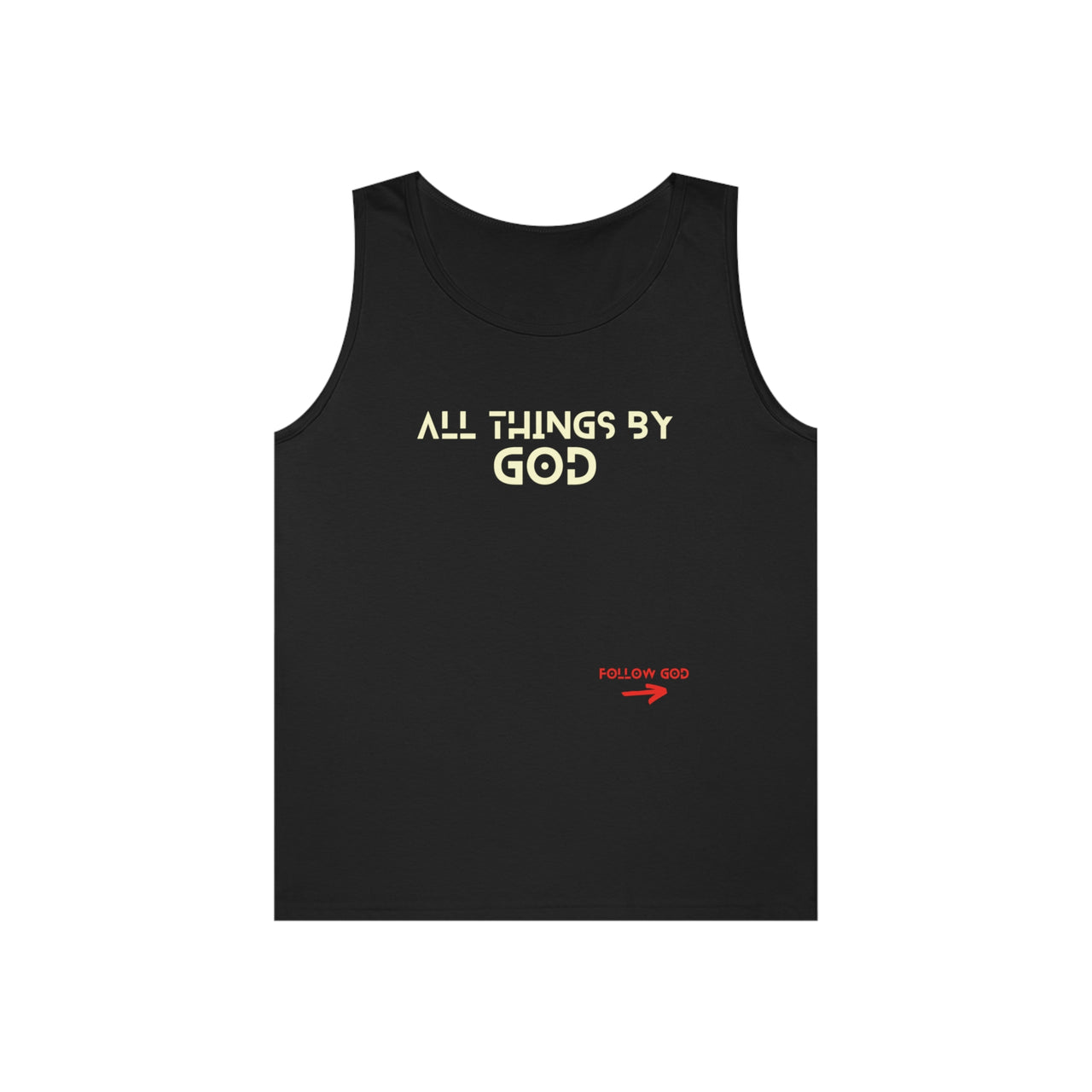 ALL THINGS BY GOD MIXTURE PRINT - FOLLOW GOD