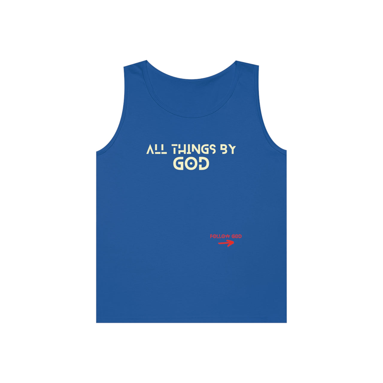 ALL THINGS BY GOD MIXTURE PRINT - FOLLOW GOD