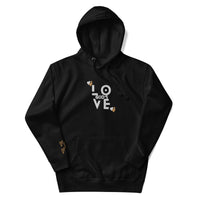 Thumbnail for ATBG EMBROIDERED GOD IS LOVE UNISEX HOODIE